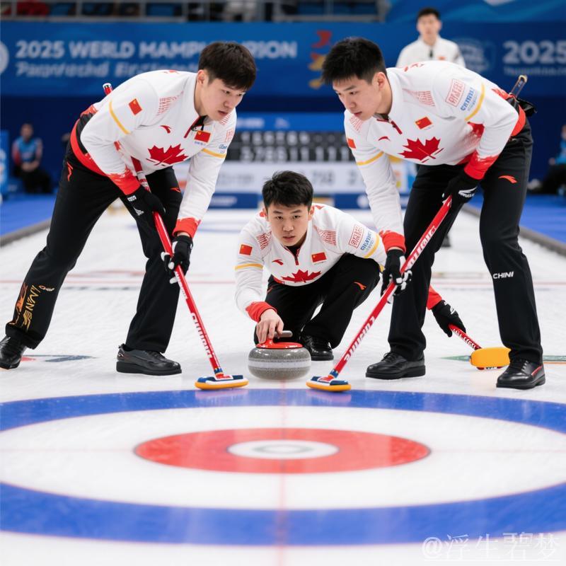 冰壶世锦赛:中国男队2-8负于加拿大,连败两场 冰壶世锦赛:中国男队2-8负于加拿大,连败两场